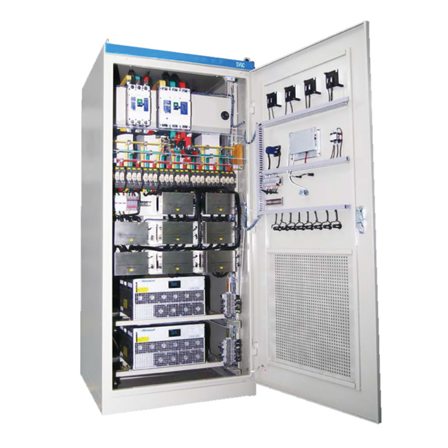 低壓混合有源動(dòng)態(tài)無功補(bǔ)償裝置是安裝在低壓配電系統(tǒng)內(nèi)，用于
改善低壓配電的電壓質(zhì)量，提高無功補(bǔ)償運(yùn)行管理水平，更好地服務(wù)
于電力客戶，在原有低壓無功自動(dòng)補(bǔ)償裝…